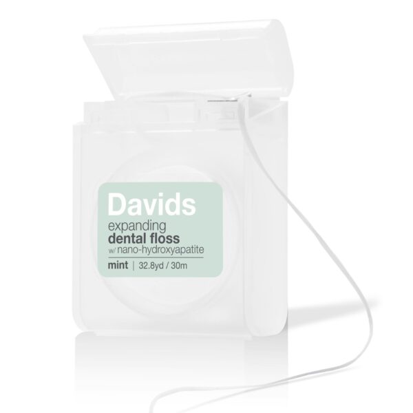 Davids Hydroxi™natūralus dantų siūlas, 30 m.