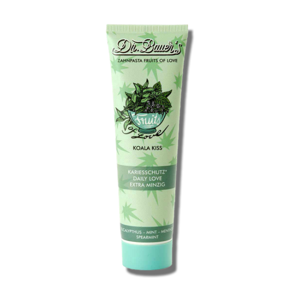 Dr.Bauer's stiprių mėtų skonio dantų pasta, 90 ml.