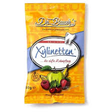Dr. Bauer‘s ksilitolio pastilės multivitaminų skonio, 30 vnt.