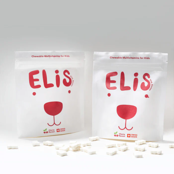 Elis Vita Boost kramtomieji multivitaminai vaikams su ksilitoliu, 60 vnt.+ 1 vnt.